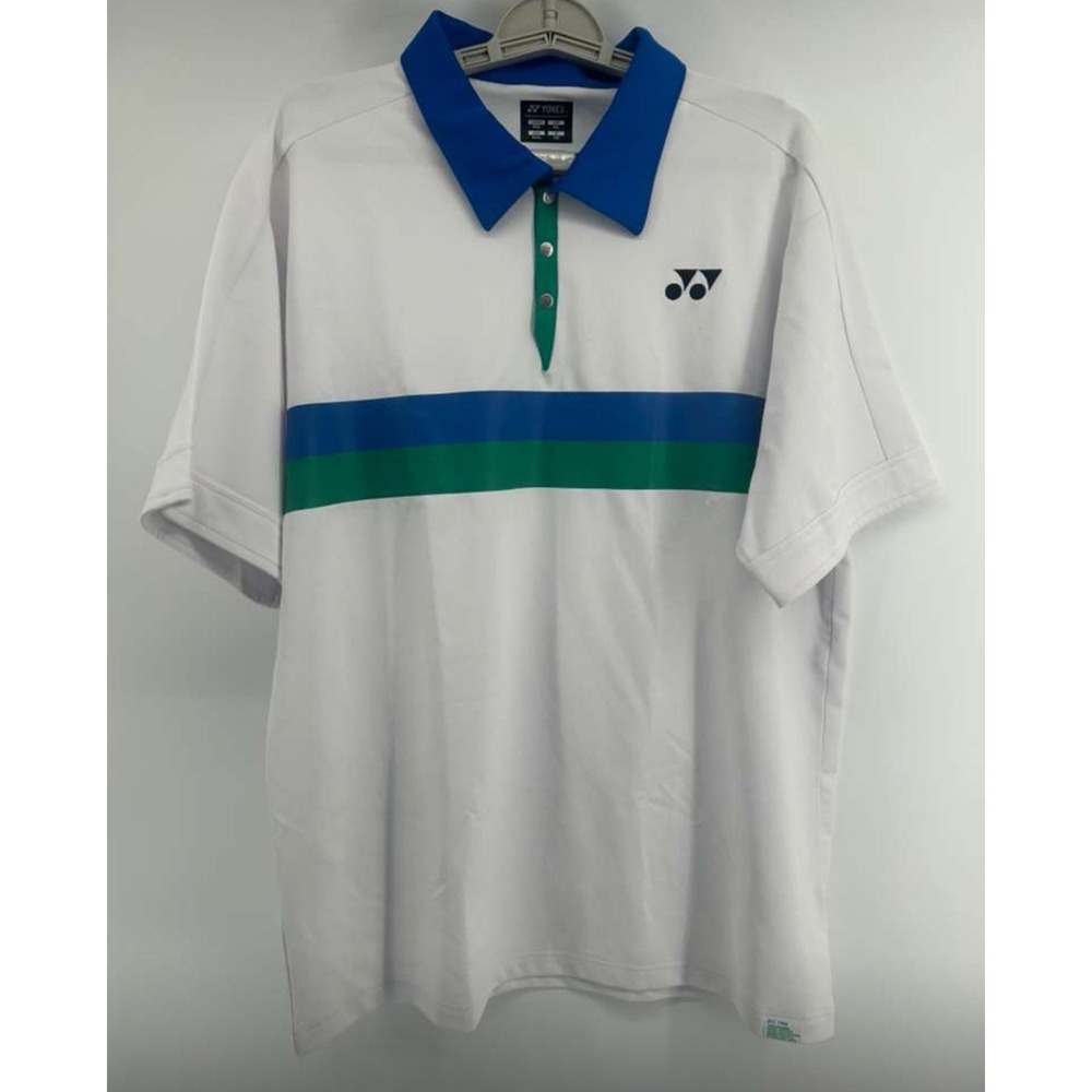 Yonex Tennis Polo Shirt White‎ 75th Anniversary Size XXL Limited Edition Rare